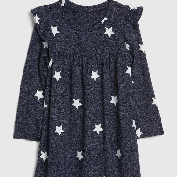 GAP | Dresses | Gap Girls Knit Star Dress | Poshmark